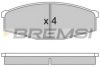 BREMSI BP2234 Brake Pad Set, disc brake